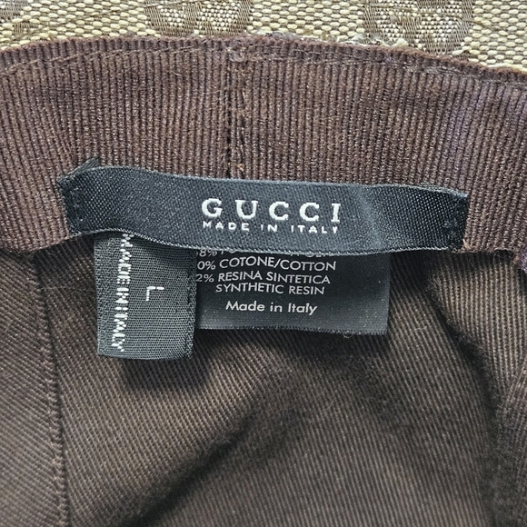Gucci GG Monogram Sherry Line Bucket Hat - Picture 10 of 14